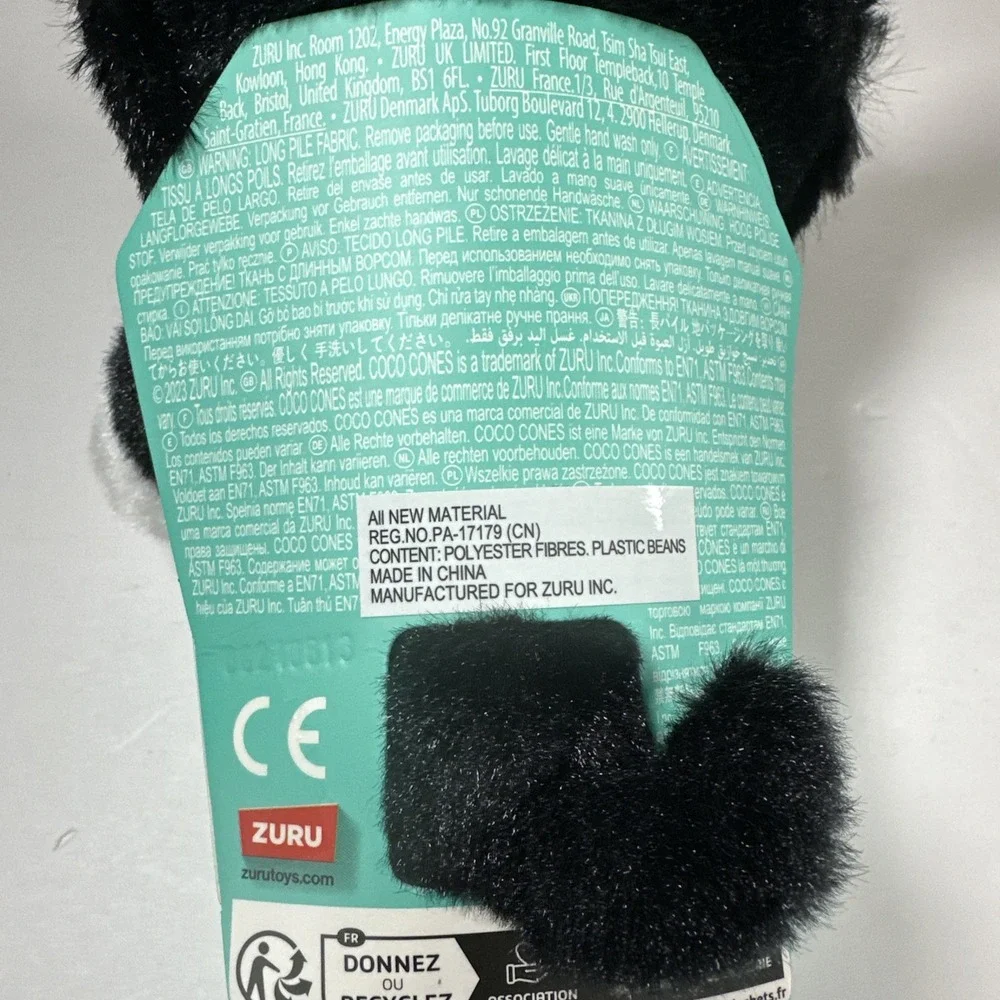 Zuru Coco Cones Surprise Poncho The Dog‎ Plush Stuffed Animal New